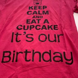 Small Pink T shirt birthday